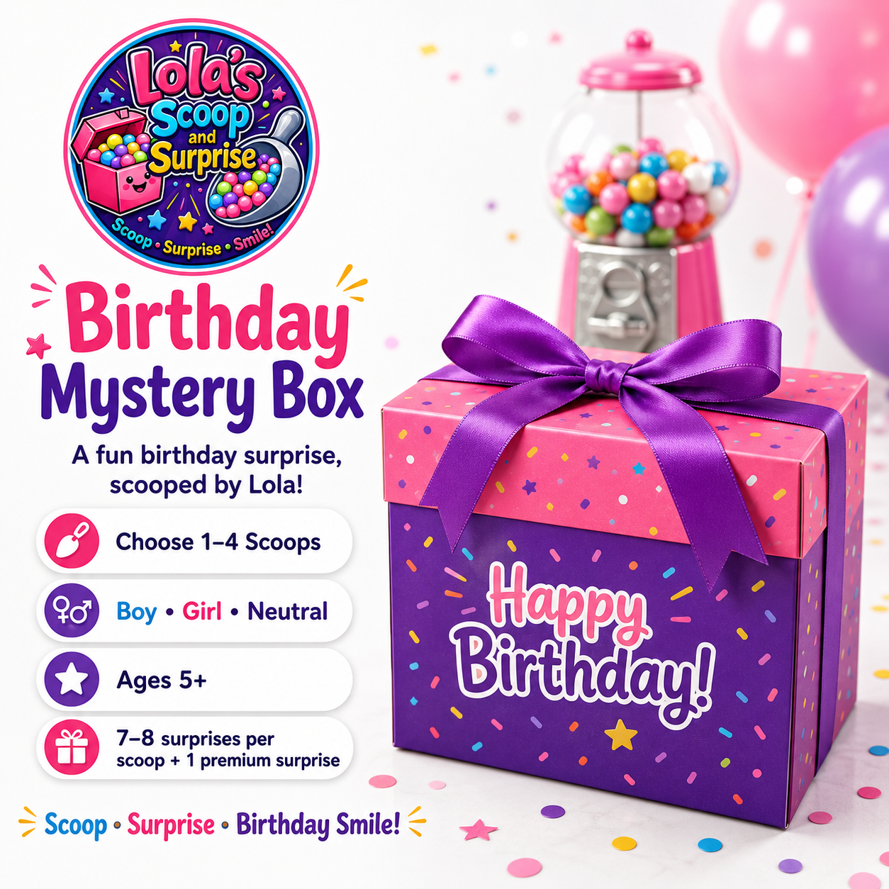 Birthday Themed Surprise Box